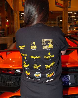 Meguiar's Logo T-shirt 125 år svart jubileums-t-shirt