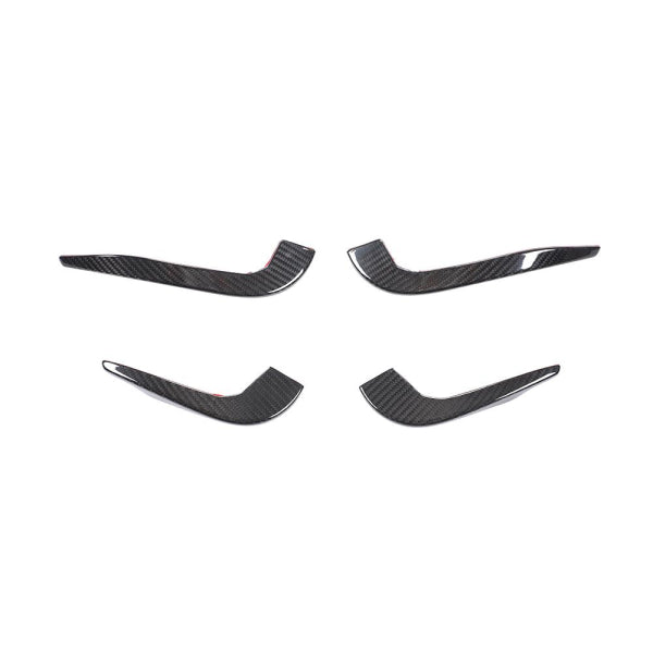 Främre canards i carbon för Audi A3 8V S line Sedan / RS3 2017–2019