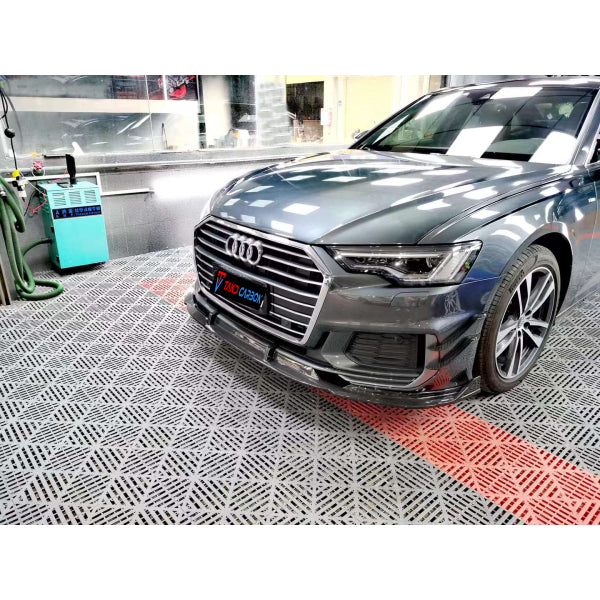 Canards till främre stötfångare i dry pre-preg carbon för Audi A6 / S6 C8 2020–2023