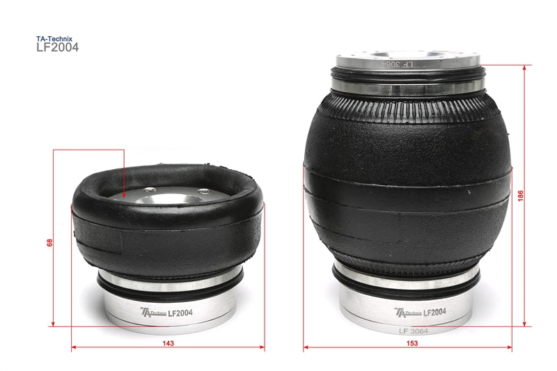 Luftbälg 166mm TA Technix