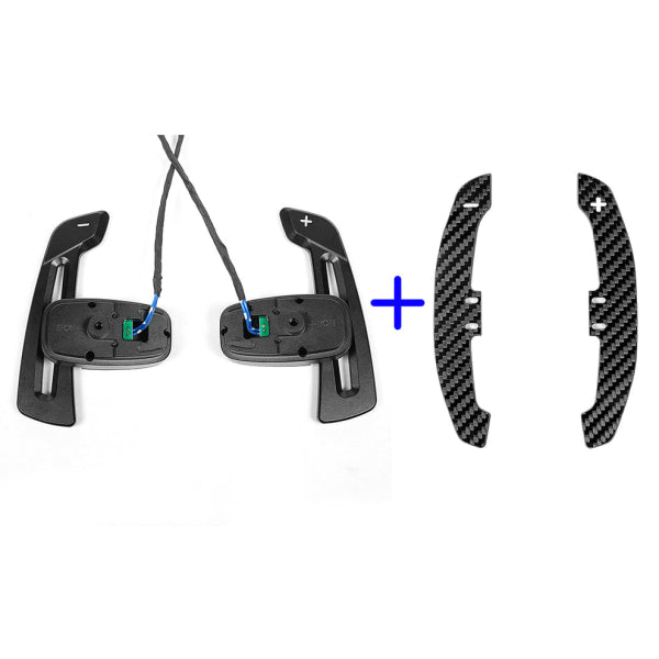 Magnetiska växelpaddlar i carbon för Mercedes-Benz AMG A45/CLA45/C63/E63/S63