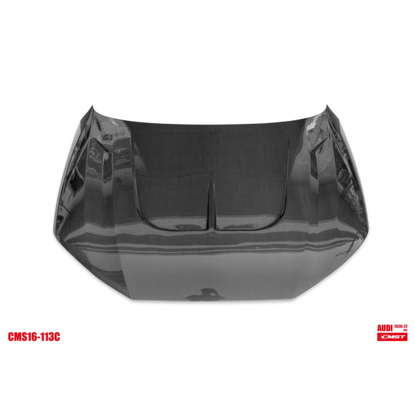 Motorhuv i carbon för Audi A4/S4 B9 S line 2017–2024