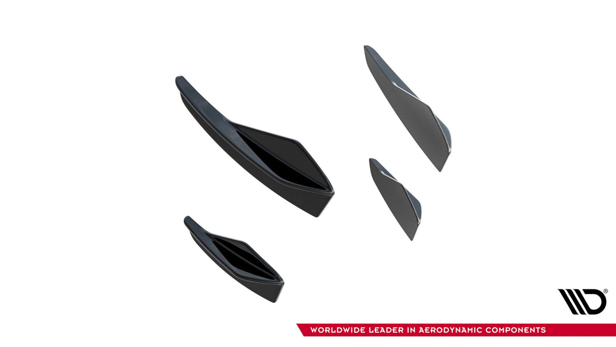 Främre Stötfångare Wings (Canards) för Audi A5 S-Line / S5 Sedan / Avant B10