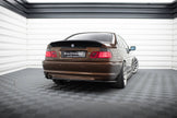 Bakre Splitter för BMW 3 E46 MPACK Coupe (with vertical bars)