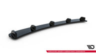 Bakre Splitter för BMW 3 E46 MPACK Coupe (with vertical bars)