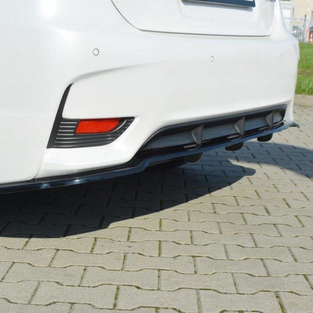 Bakre Splitter för Lexus CT Mk1 Facelift (with vertical bars)