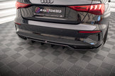 Bakre Splitter (With Vertical Bars) för Audi A3 S-Line Sedan 8Y