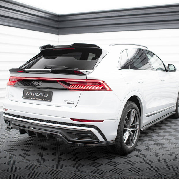 Bakre Splitter (With Vertical Bars) för Audi Q8 S-Line Mk1