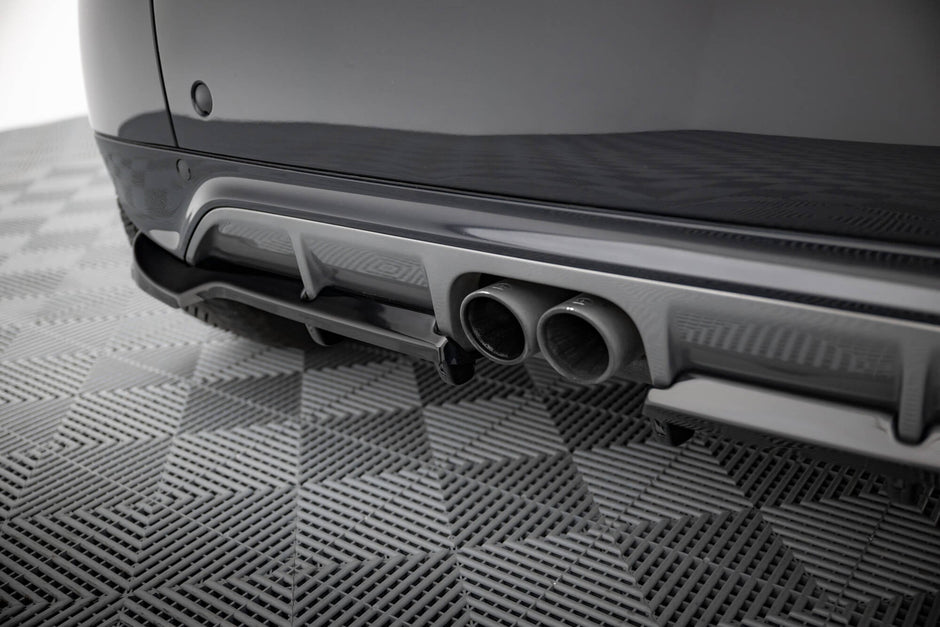 Bakre Splitter (With Vertical Bars) för Brabus Smart Fortwo C451 Facelift