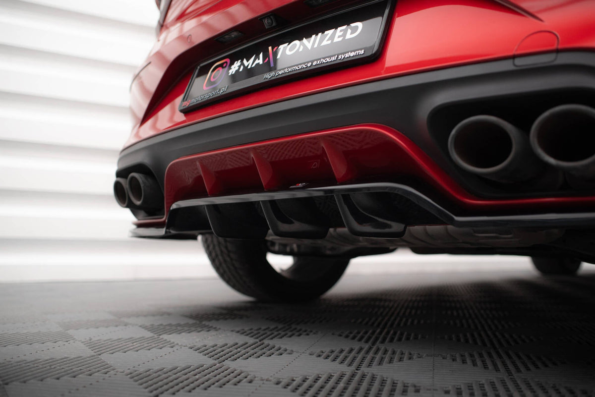 Bakre Splitter (With Vertical Bars) för Cupra Leon Hatchback Mk1