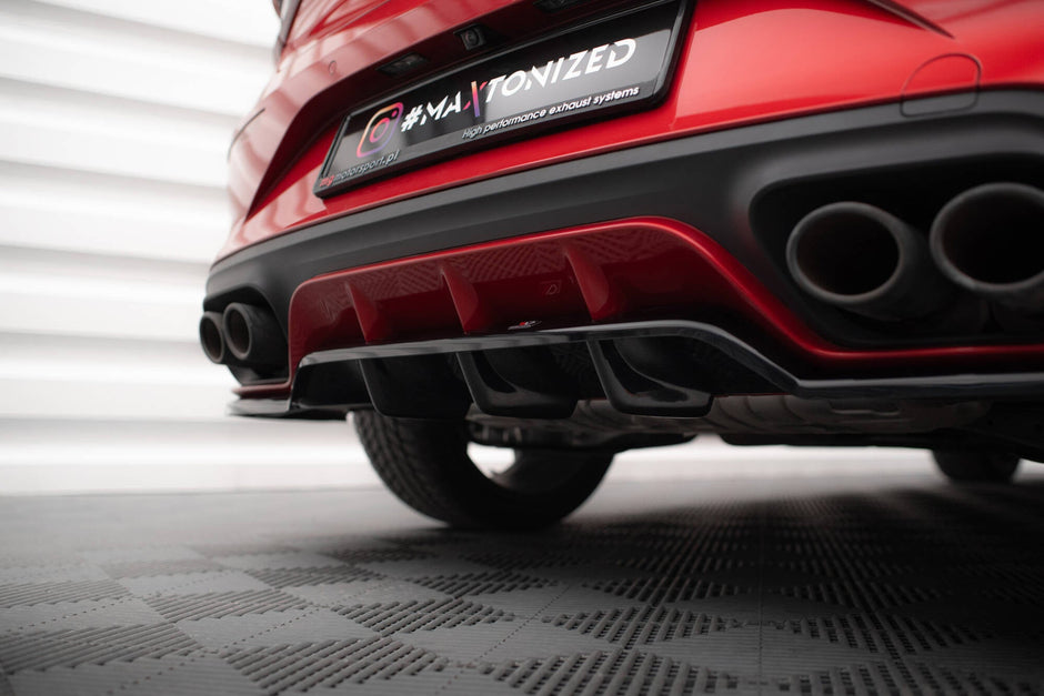 Bakre Splitter (With Vertical Bars) för Cupra Leon Hatchback Mk1