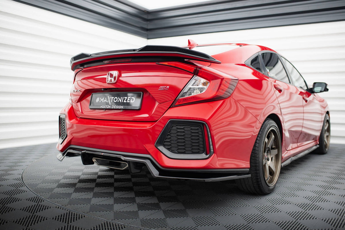 Bakre Splitter (With Vertical Bars) för Honda Civic SI Mk10