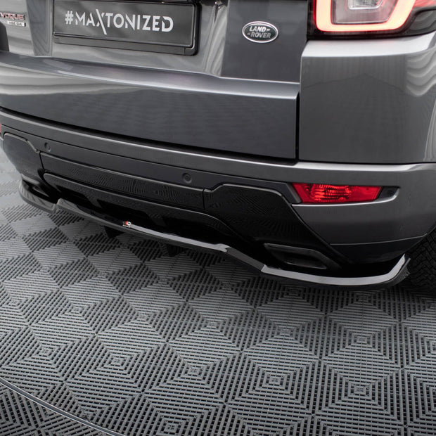 Bakre Splitter (With Vertical Bars) för Land Rover Range Rover Evoque HSE Dynamic Mk1 Facelift