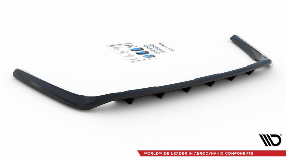 Bakre Splitter (With Vertical Bars) för Toyota RAV4 Mk5