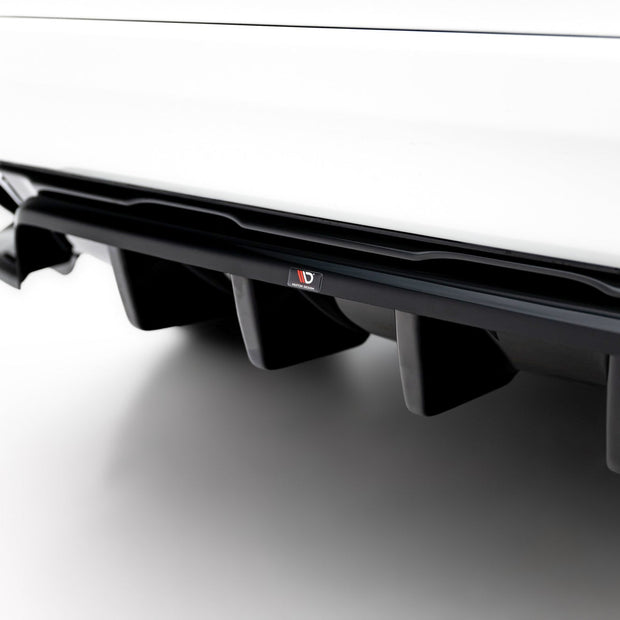 Bakre Splitter (With Vertical Bars) för Volvo XC60 Mk1 Facelift
