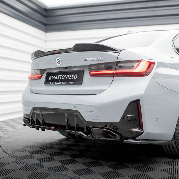 Bakre Splitter (With Vertical Bars) V.1 för BMW M340i G20 / G21 Facelift