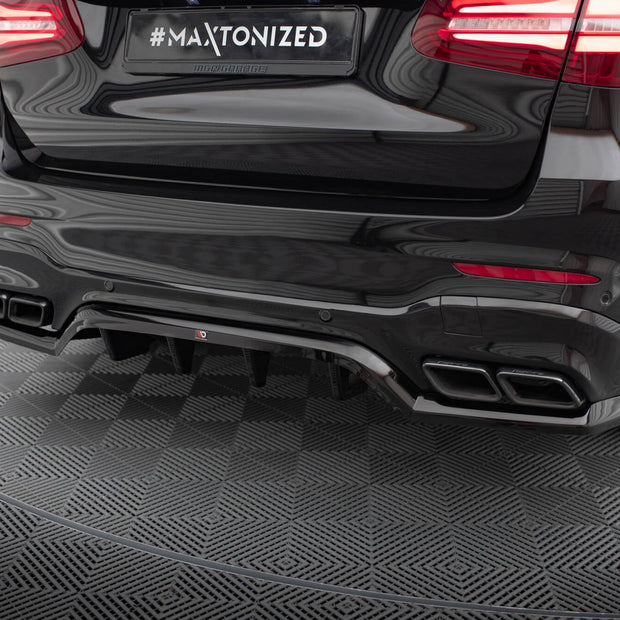 Bakre Splitter (With Vertical Bars) V.1 för Mercedes-AMG GLC 63 SUV X253