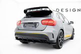 Bakre Splitter (With Vertical Bars) V.1 för Mercedes-Benz GLA 45 AMG