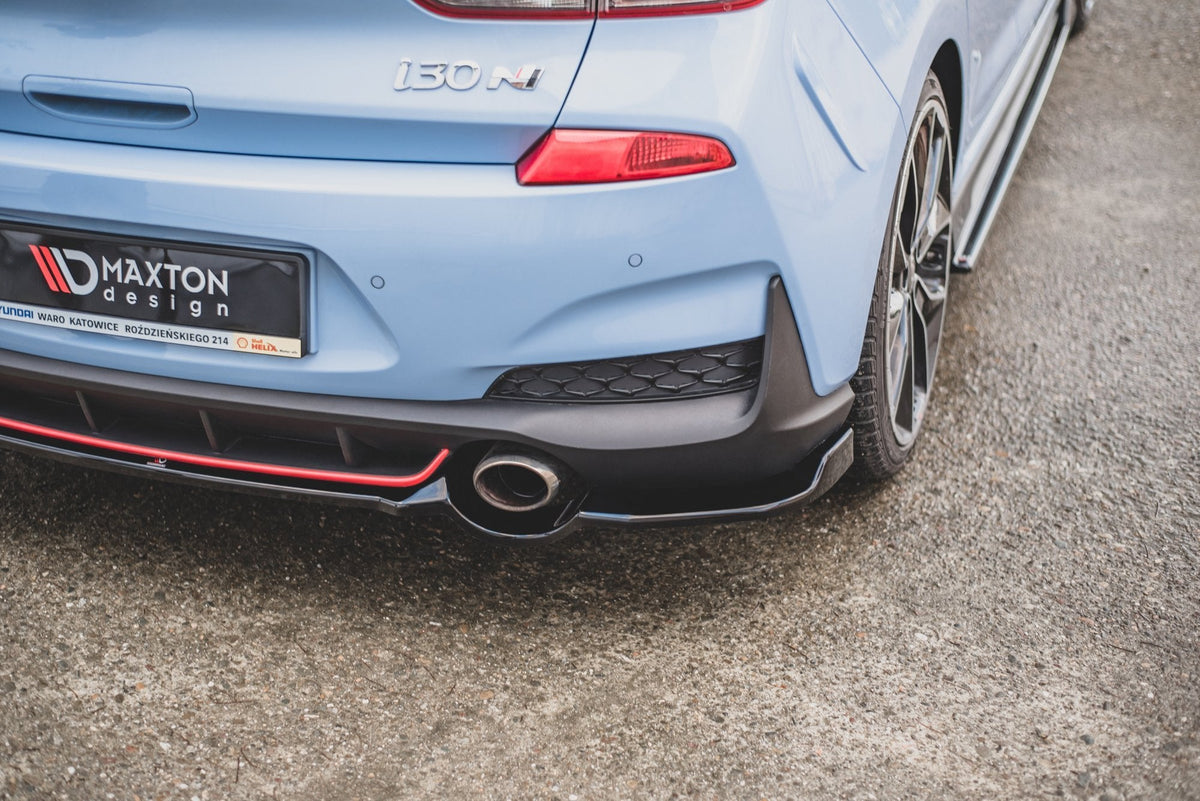 Bakre Splitter för Hyundai I30 N Mk3 Hatchback