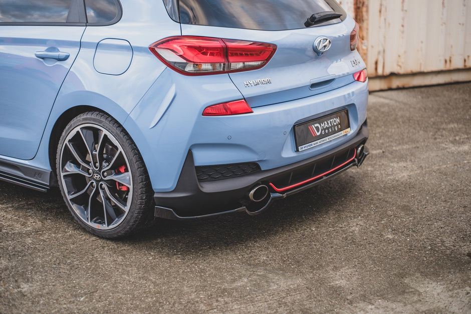 Bakre Splitter för Hyundai I30 N Mk3 Hatchback