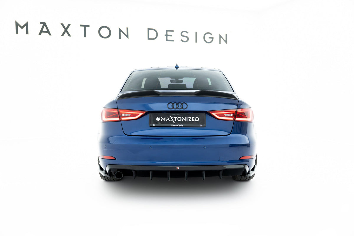 Rear Valance för Audi A3 Sedan 8V (Version with single Exhaust tips on one side)