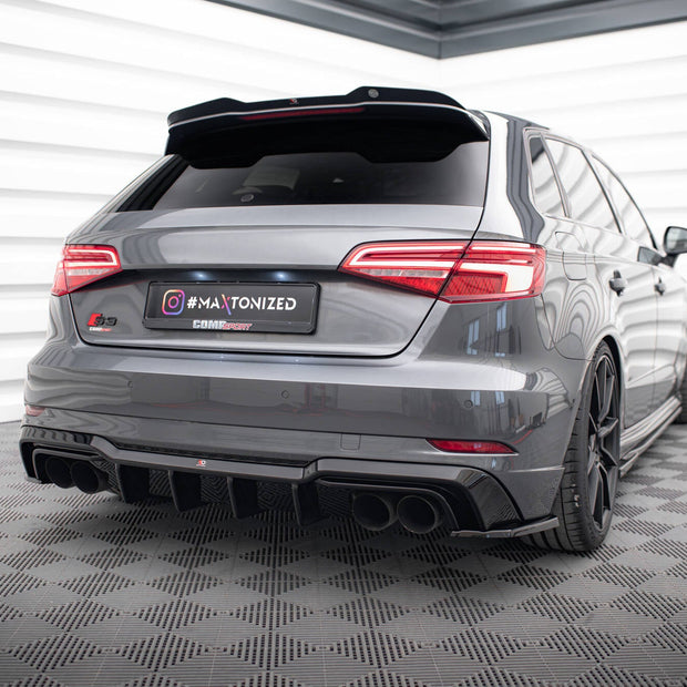 Rear Valance för Audi S3 Sportback 8V Facelift