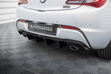 Rear Valance för Opel Astra GTC OPC-Line J (Version with single Exhausts on both sides)