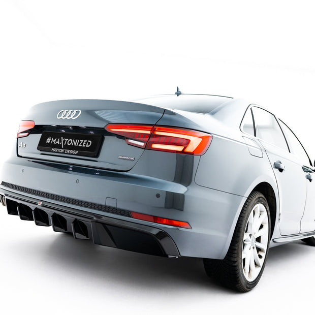 Rear Valance V.2 för Audi A4 S-Line Sedan / Avant B9