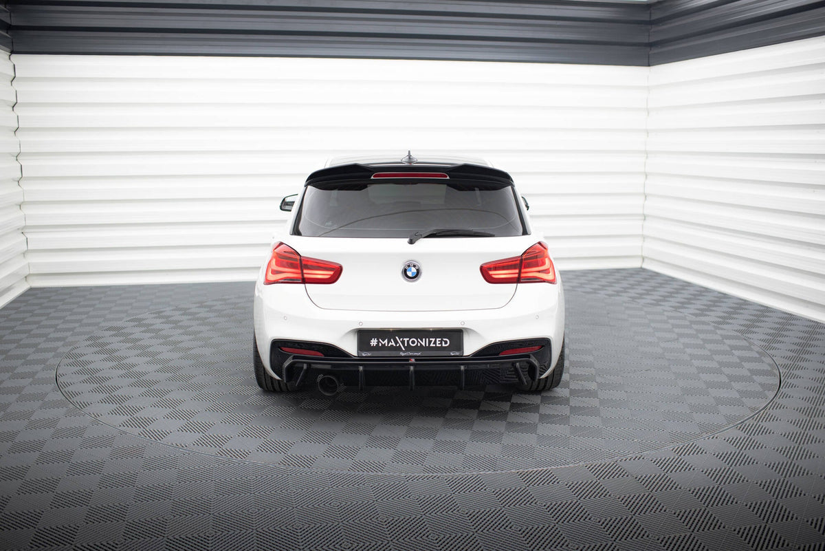 Rear Valance V.3 för BMW 1 M-Pack F20 Facelift (Version with single Exhaust on one side)