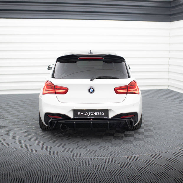 Rear Valance V.3 för BMW 1 M-Pack F20 Facelift (Version with single Exhaust on one side)