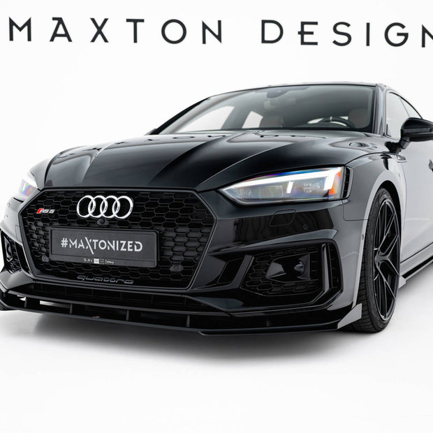 Street Pro Frontläpp + Flaps för Audi RS5 Coupe / Sportback F5