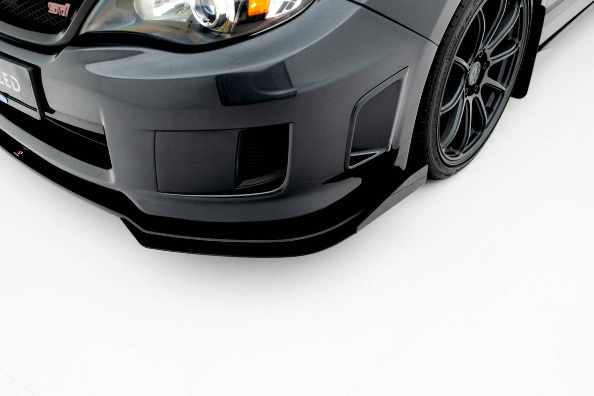 Street Pro Frontläpp + Flaps för Subaru Impreza WRX STI Mk3 Facelift