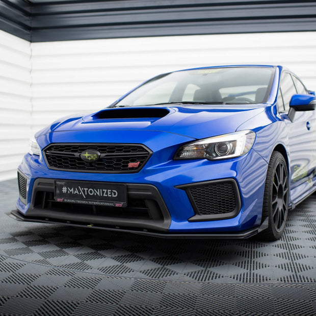 Street Pro Frontläpp + Flaps för Subaru WRX STI Mk1 Facelift