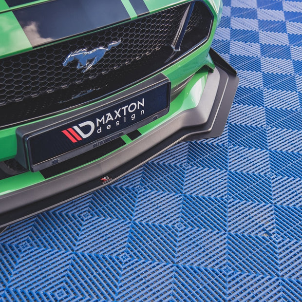 Maxton Design Street Pro frontläpp V.1 + flaps – Ford Mustang GT Mk6 Facelift