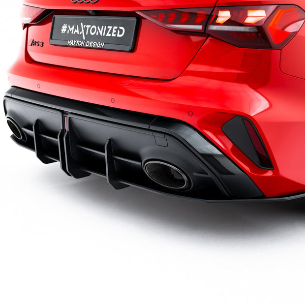 Street Pro Bakre Diffuser för Audi RS3 Sedan 8Y Facelift