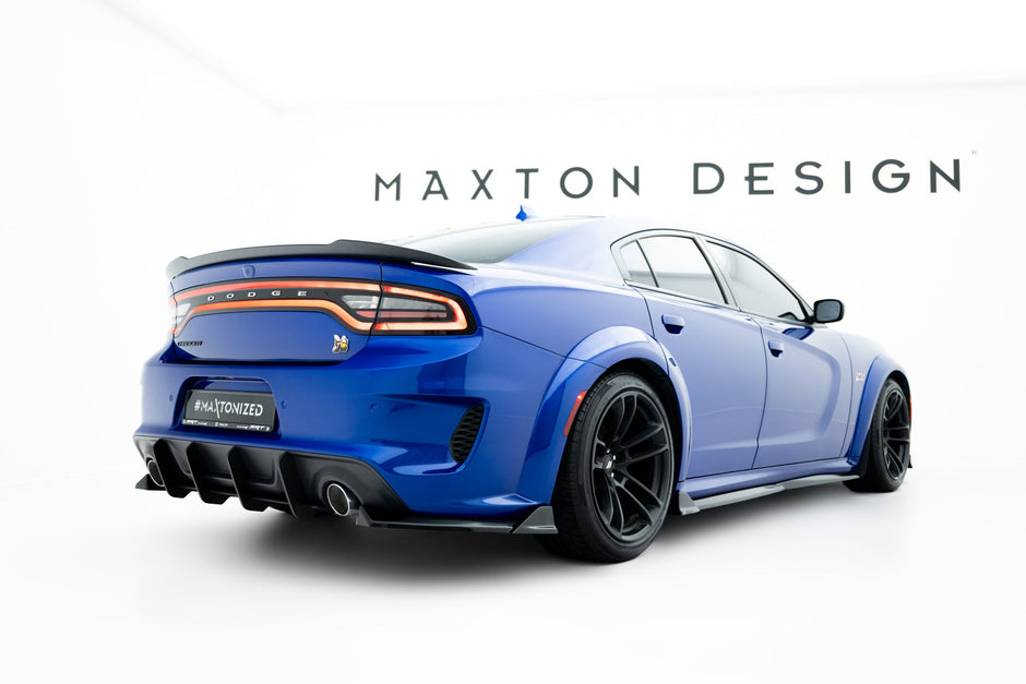 Street Pro Bakre Diffuser för Dodge Charger RT Scat Pack Widebody Mk3 Facelift