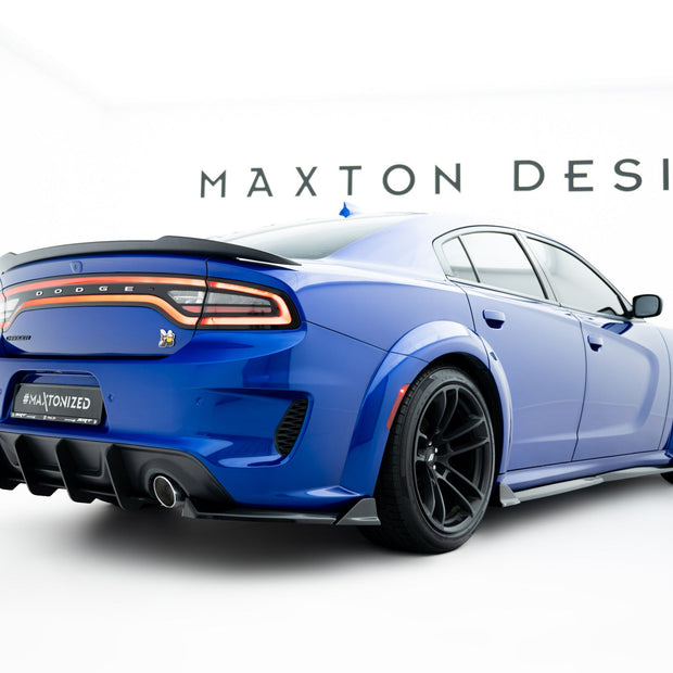 Street Pro Bakre Diffuser för Dodge Charger RT Scat Pack Widebody Mk3 Facelift