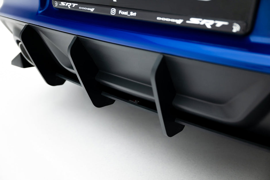 Street Pro Bakre Diffuser för Dodge Charger RT Scat Pack Widebody Mk3 Facelift
