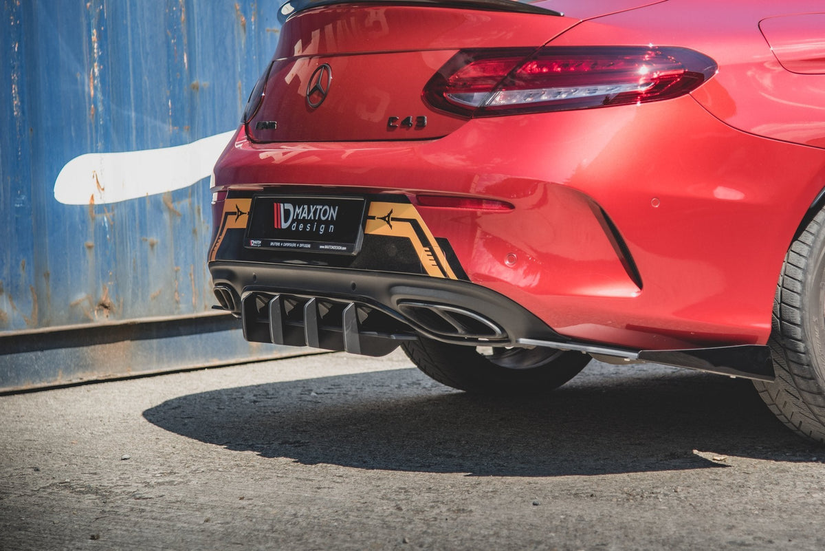 Street Pro Bakre Diffuser för Mercedes-AMG C43 Coupe C205