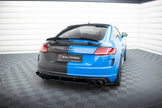 Street Pro Bakre Sidosplitters + Flaps för Audi TT S 8S Facelift