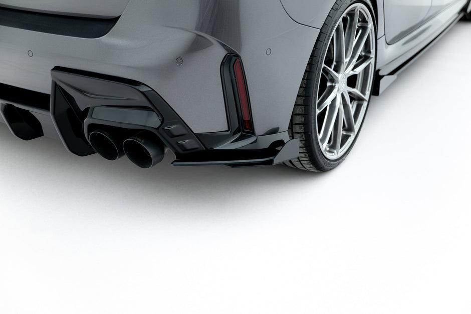 Street Pro Bakre Sidosplitters V.2 + Flaps för BMW M135i F70