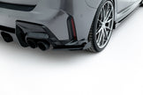 Street Pro Bakre Sidosplitters V.2 + Flaps för BMW M135i F70