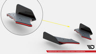 Street Pro Bakre Sidosplitters V.2 + Flaps för BMW M135i F70