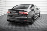 Street Pro Bakre Sidosplitters för Audi RS3 Sedan 8V Facelift