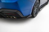 Maxton Design Street Pro bakre sidosplitters + flaps Ford Mustang GT Mk7