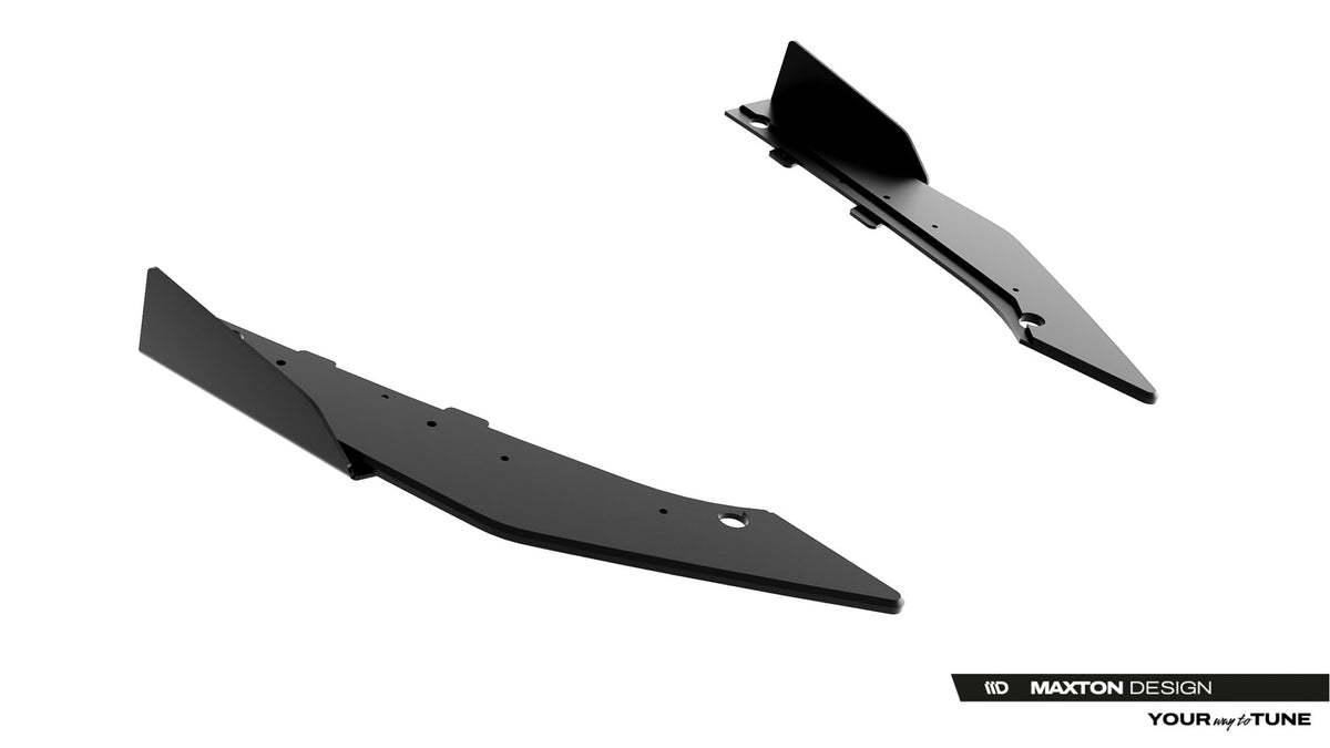 Street Pro Bakre Sidosplitters + Flaps för Cupra Leon ST Mk1 Facelift
