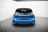 Street Pro Bakre Sidosplitters + Flaps för Ford Focus ST Mk4