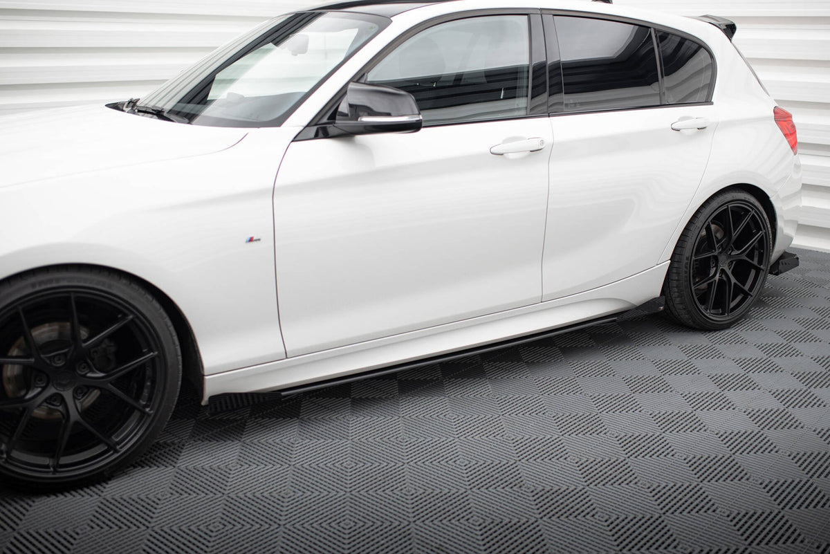 Street Pro Sidokjolar Diffusers V.2 + Flaps för BMW 1 F20 M135i / M140i / M-Pack
