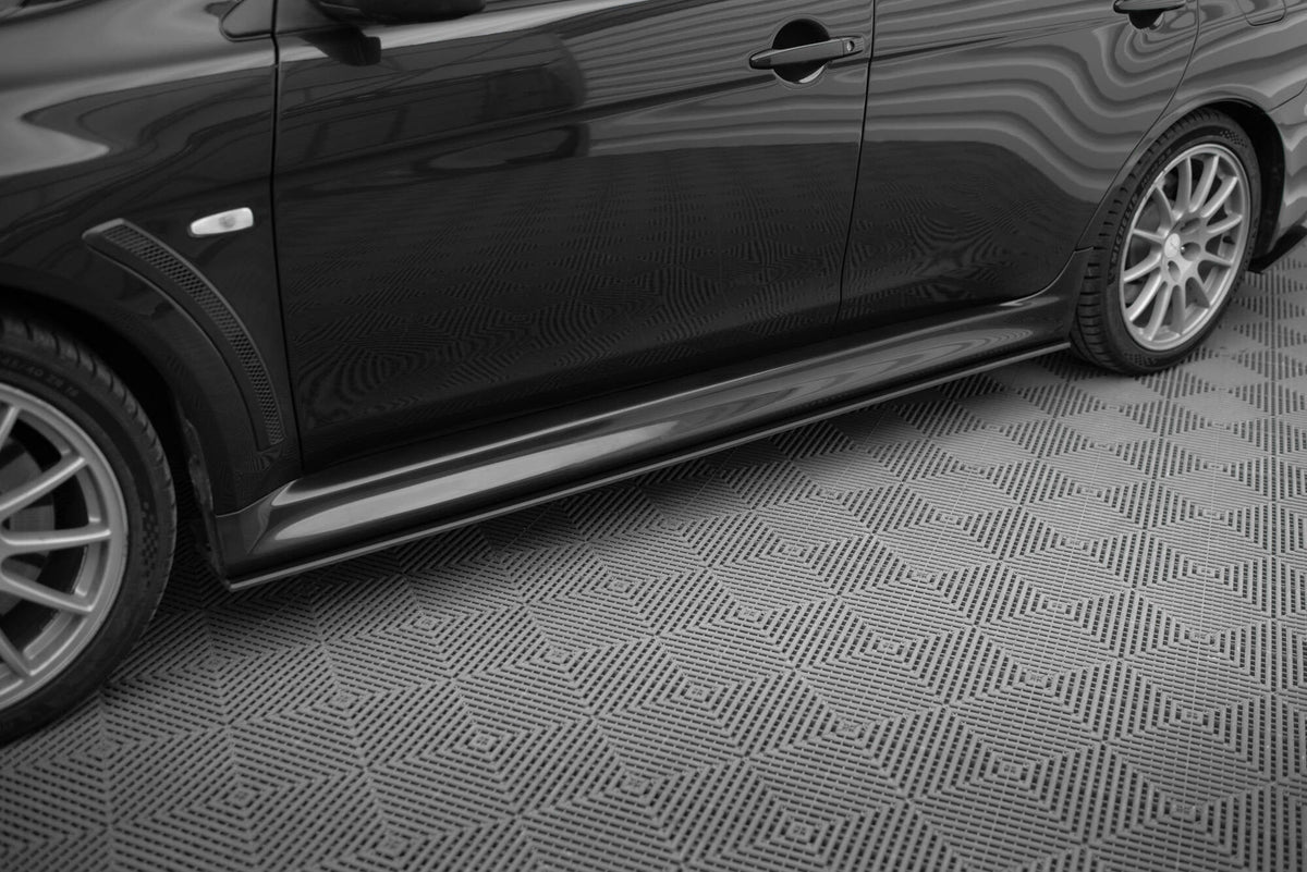 Street Pro Sidokjolar Diffusers för Mitsubishi Lancer EVO X