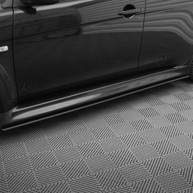 Street Pro Sidokjolar Diffusers för Mitsubishi Lancer EVO X